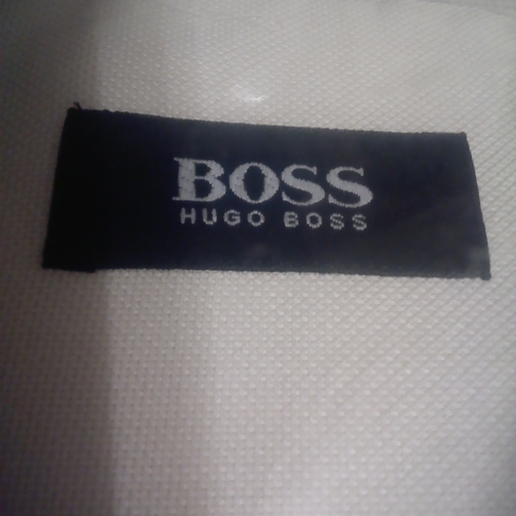HUGO BOSS MENS LONG SLEEVES DRESS SHIRT BEIGE - Picture 8 of 9